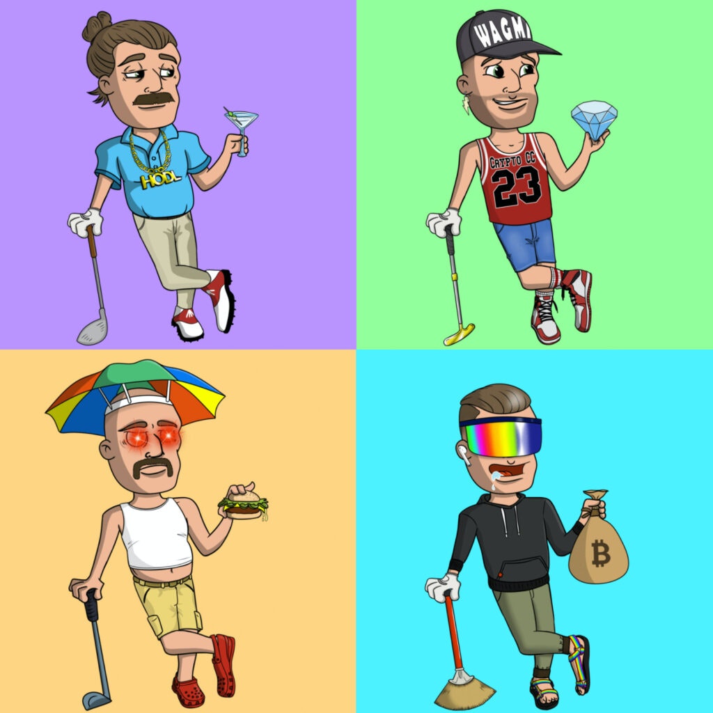 Crypto Country Club Limited Edition NFTs – NFT Golf Shop